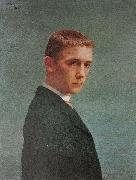 Felix Vallotton Self portrait, oil on canvas